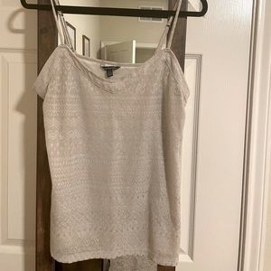 American Eagle Outfitters champagne tank top blouse